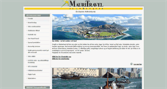 Desktop Screenshot of mauritravel.no