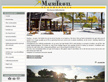 Tablet Screenshot of mauritravel.no